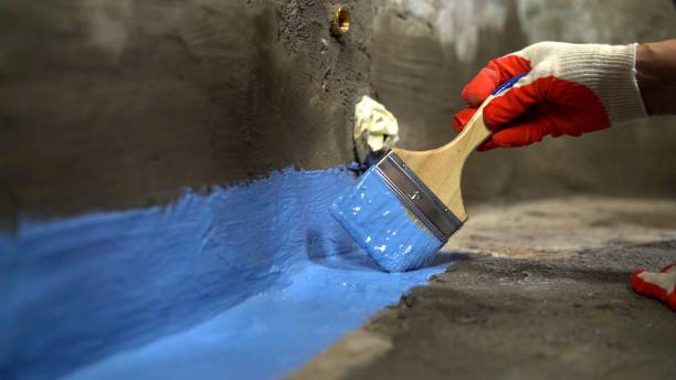 SJ Waterproofing Pros commercial waterproofing team near Clinton, IN